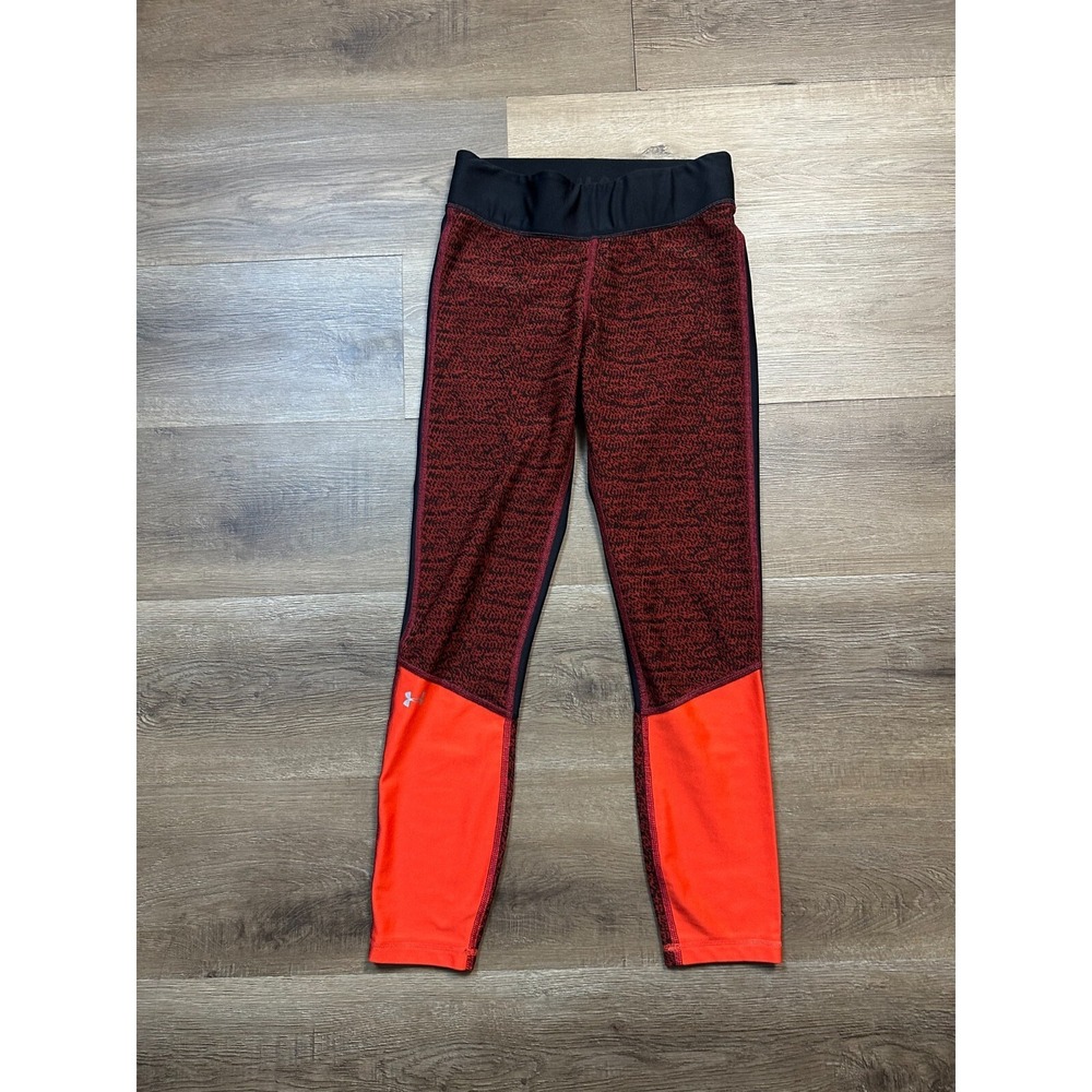 Under Armour Compression Heat Gear‎ Women's S Orange Activewear